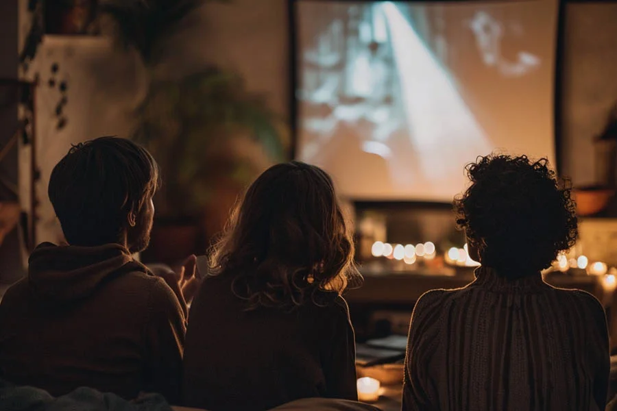 smart tv projector